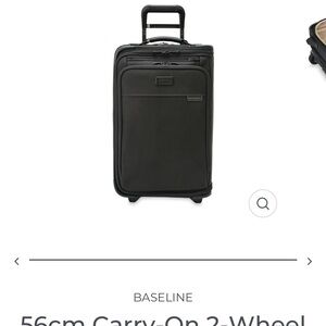 Briggs & Riley Baseline Black Rolling Suitcase
